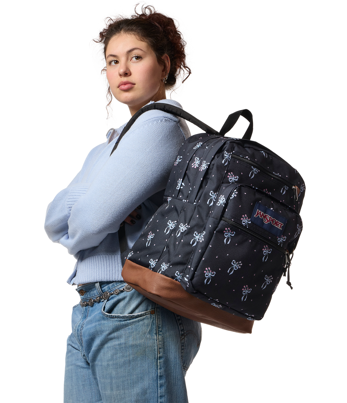 Cool Student - Pastel Petals Black