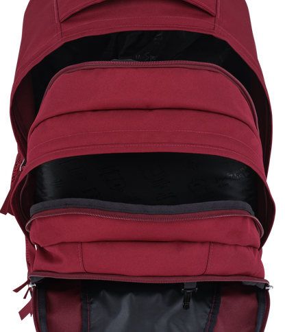 Driver 8 Backpack - Russet Red