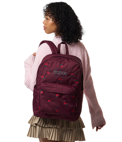 SuperBreak® Plus - Just A Rose Embroidery Cherry Lacquer