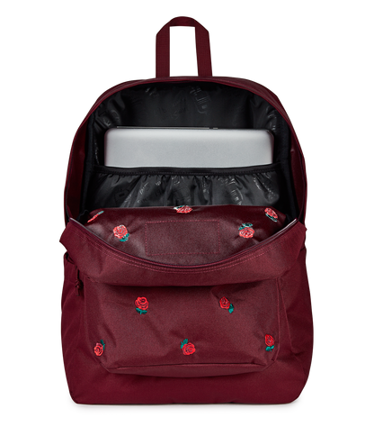 SuperBreak® Plus - Just A Rose Embroidery Cherry Lacquer