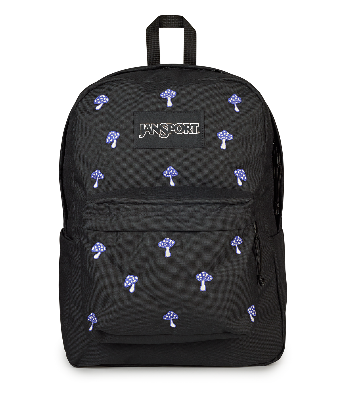 SuperBreak® Plus - Embroidered Shrooms Black