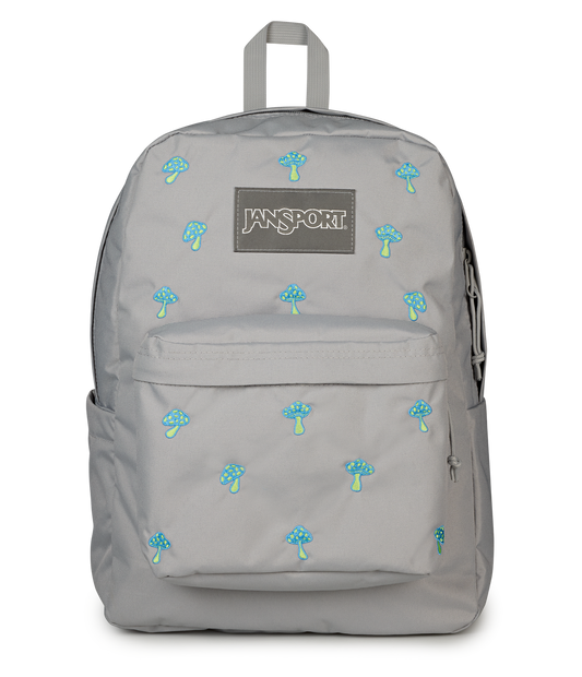 SuperBreak® Plus - Embroidered Shrooms Grey