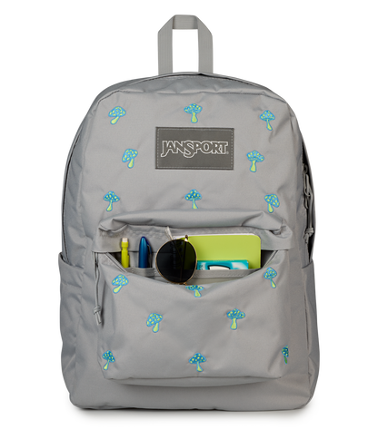 SuperBreak® Plus - Embroidered Shrooms Grey