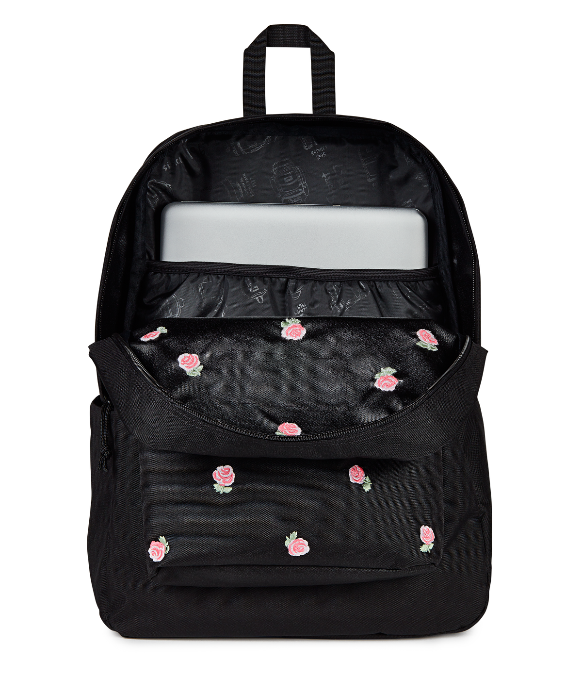 SuperBreak® Plus - Just A Rose Embroidery Black