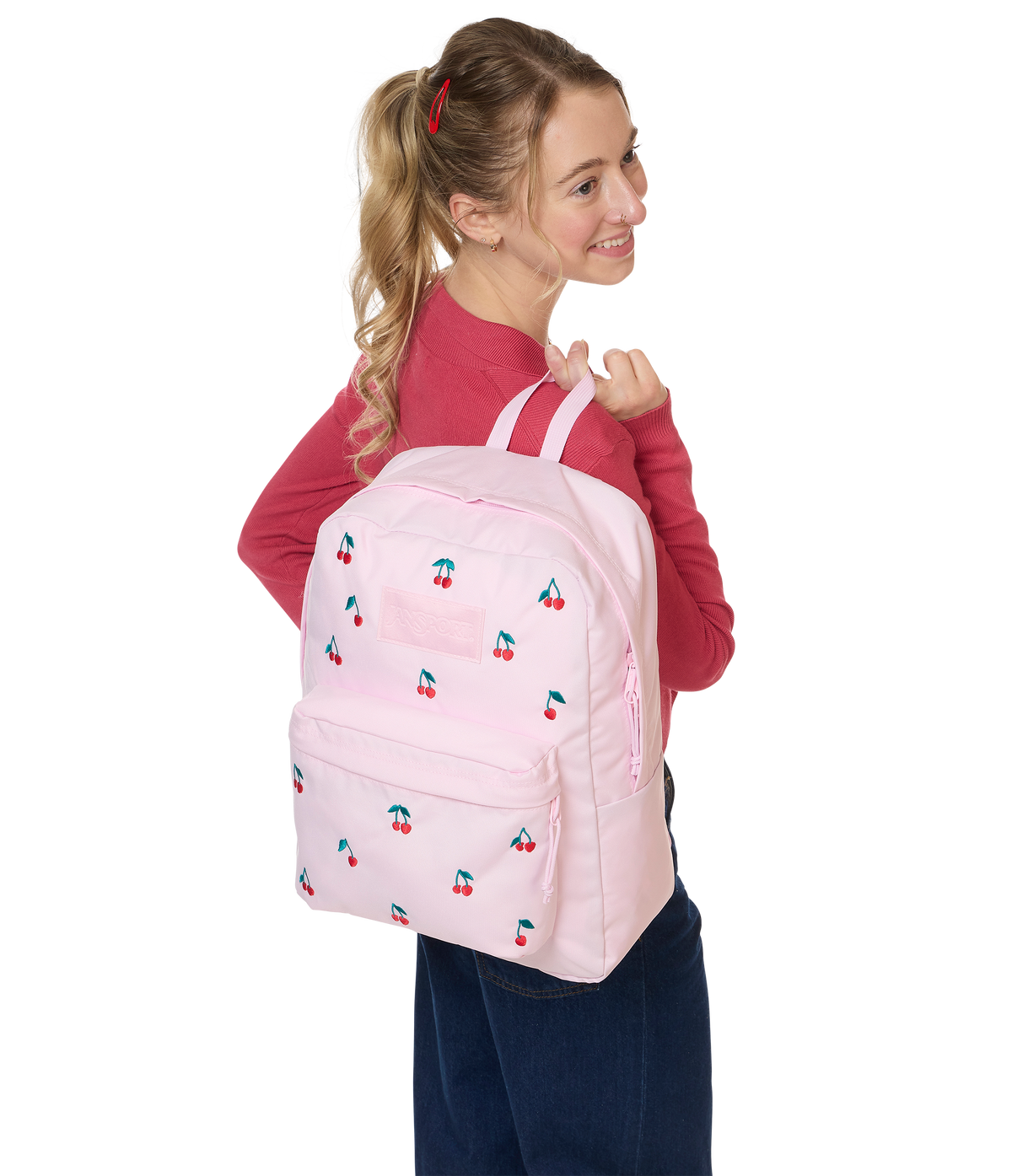 SuperBreak® Plus - Pink Ice Cherry Embroidery