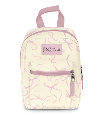 Big Break Lunch Bag - Rows of Bows Pink Ice