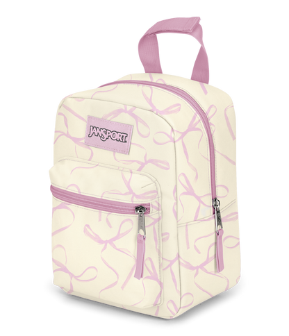 Big Break Lunch Bag - Rows of Bows Pink Ice