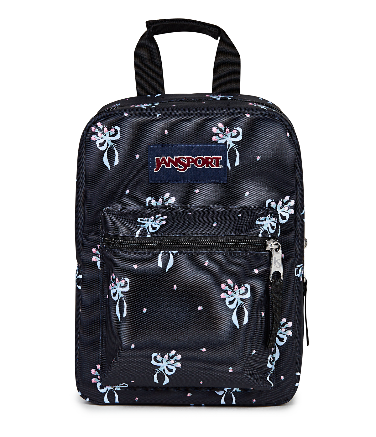 Big Break Lunch Bag - Pastel Petals Black