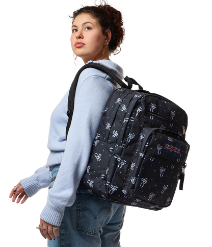 Big Student - Pastel Petals Black