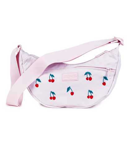 Unphased Crossbody Small FX - Pink Ice Cherry Embroidery