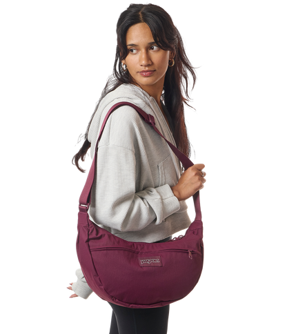 Unphased Crossbody Large - Cherry Lacquer