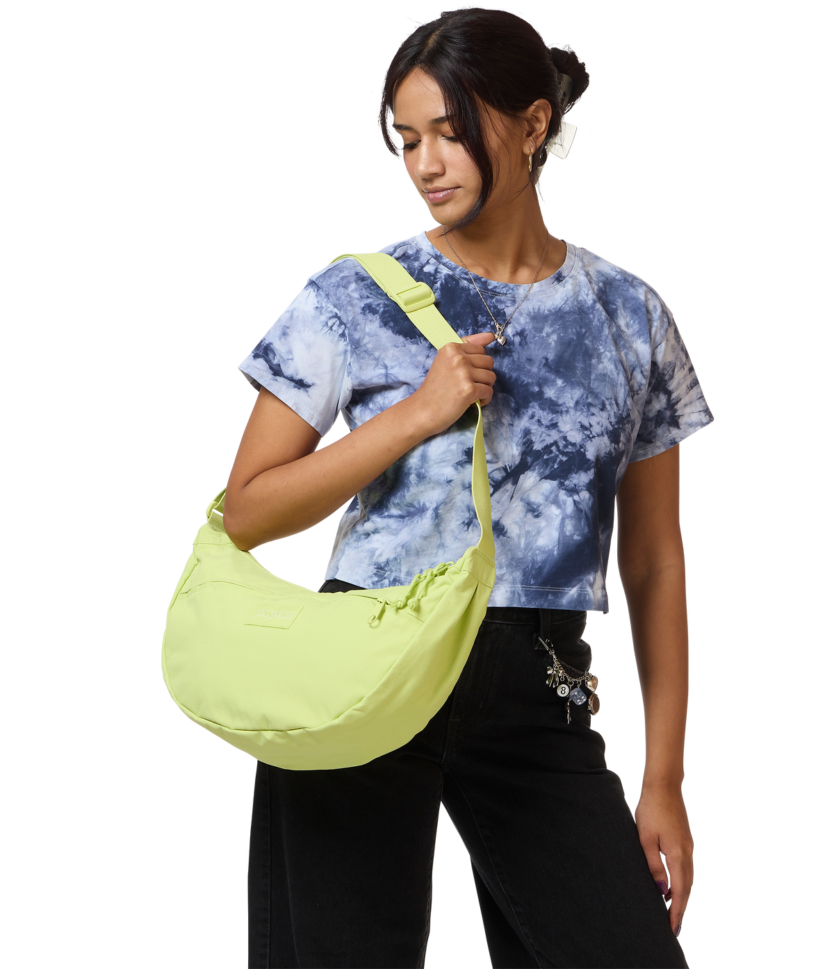 Unphased Crossbody Large - Lime Citron