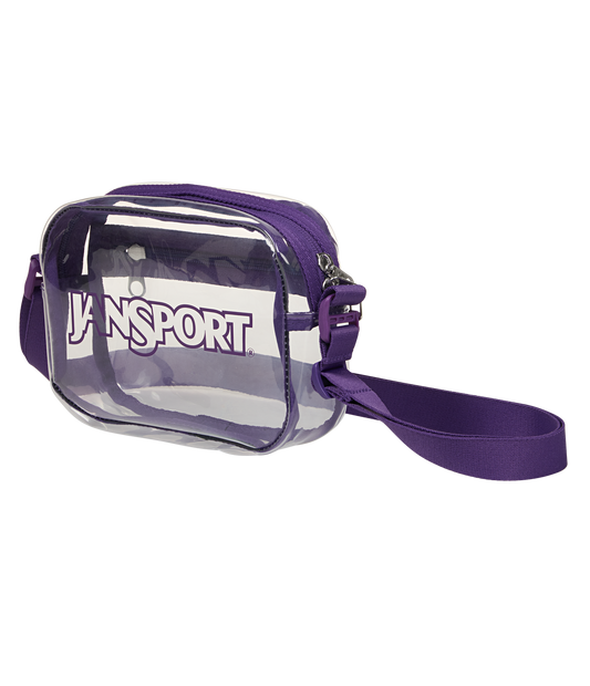 Clear Crossbody - Grape Jelly