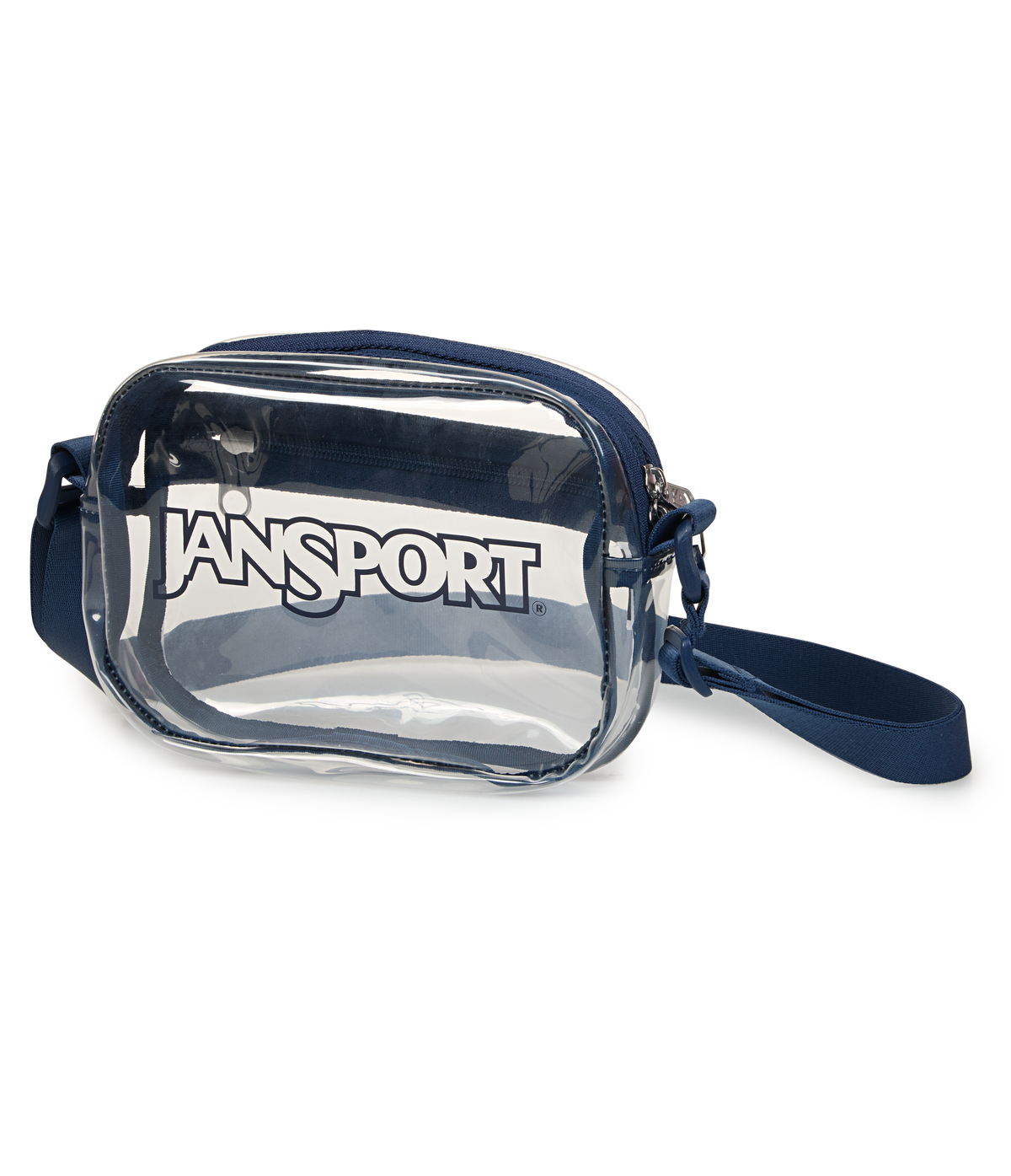 Clear Crossbody - Navy