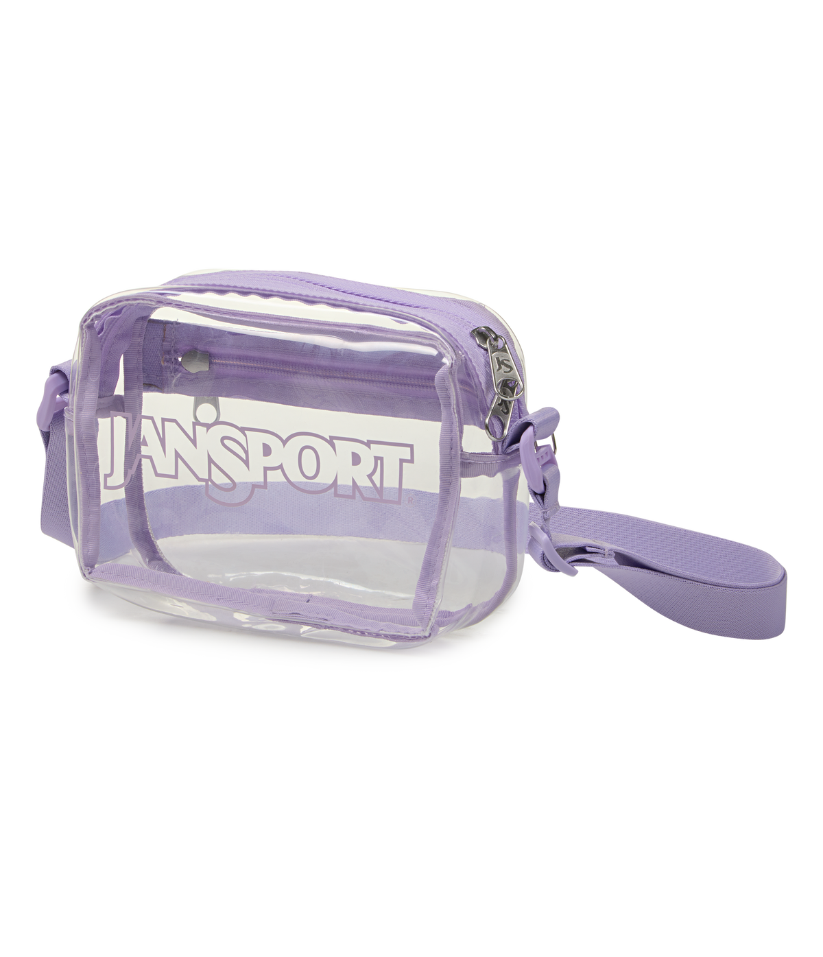 Clear Crossbody - Pastel Lilac