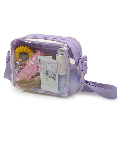 Clear Crossbody - Pastel Lilac