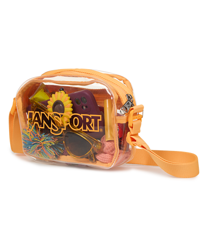 Clear Crossbody - Orange Soda