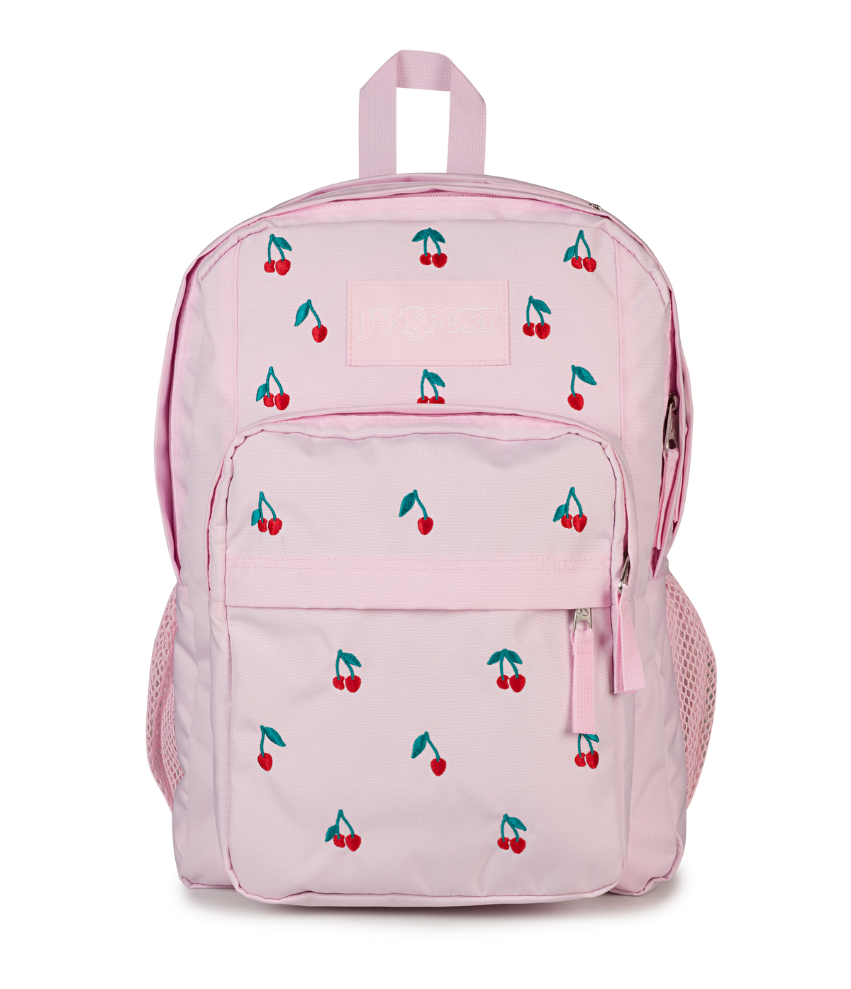 Big Plans - Pink Ice Cherry Embroidery