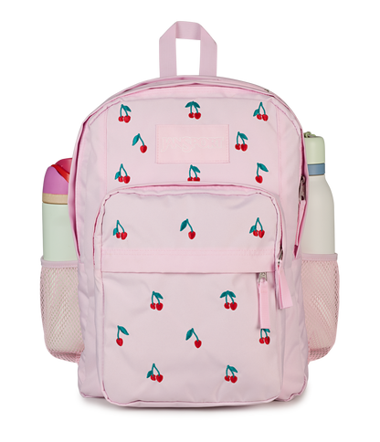 Big Plans - Pink Ice Cherry Embroidery