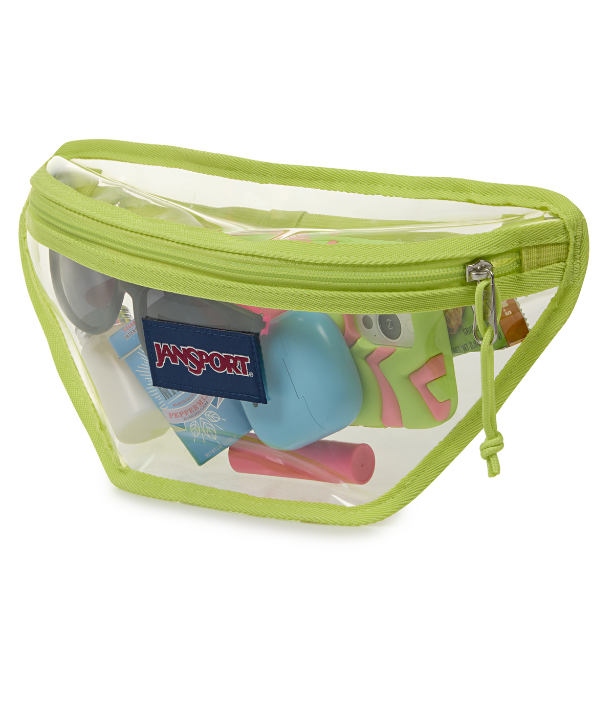 Clear Waistpack - Citron Lime