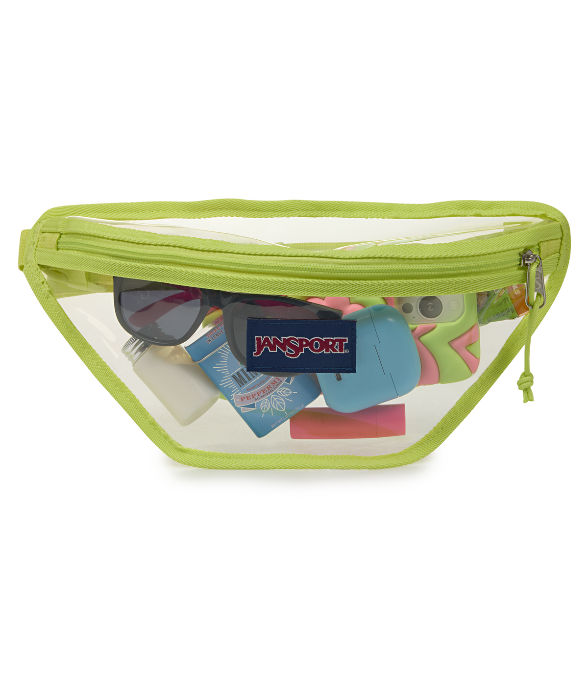 Clear Waistpack - Citron Lime