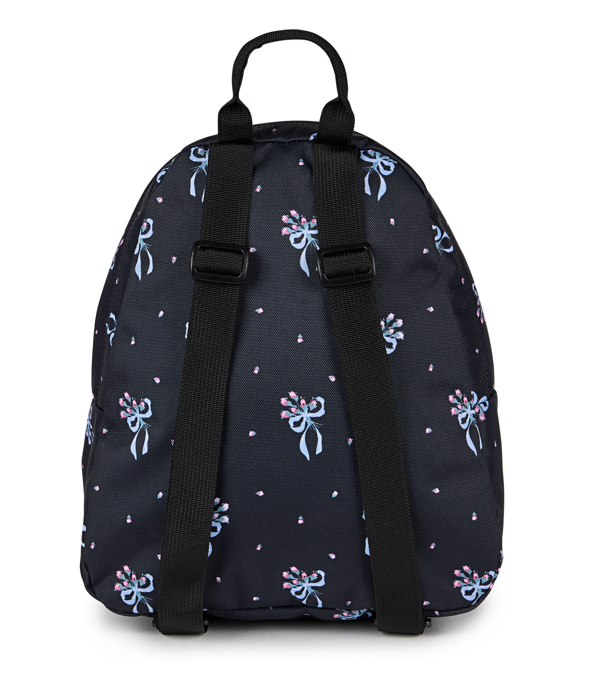 Half Pint Mini Backpack - Pastel Petals Black