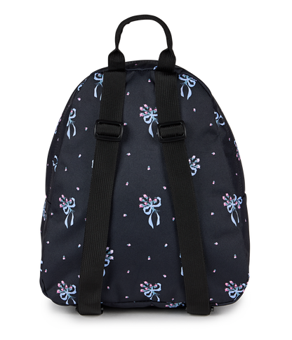 Half Pint Mini Backpack - Pastel Petals Black