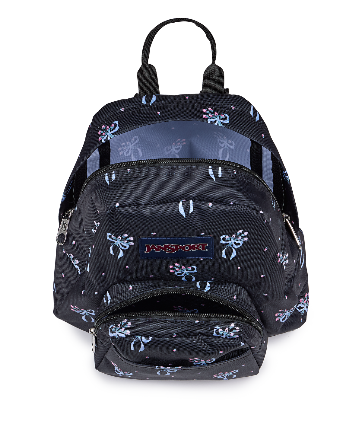 Half Pint Mini Backpack - Pastel Petals Black
