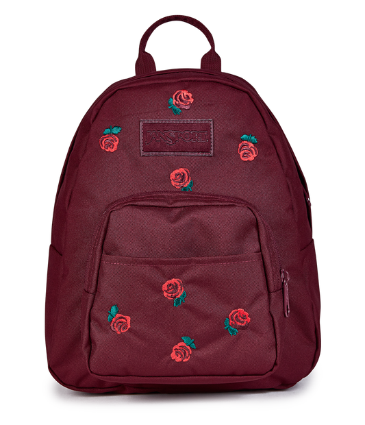 Half Pint FX Mini Backpack - Just A Rose Embroidery Cherry Lacquer