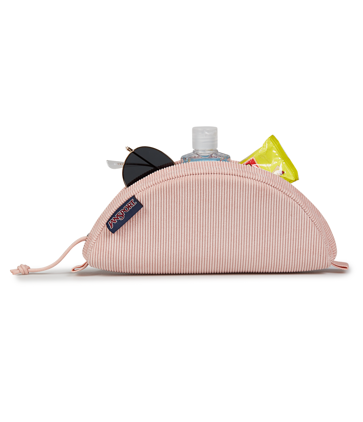 Luna Large Pouch - Misty Rose Corduroy